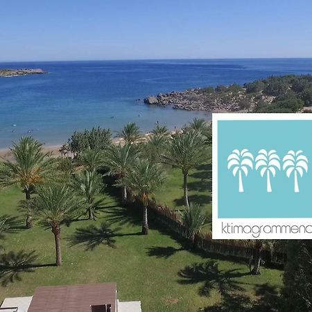 Ktima Grammeno Beachside Villa パレオコラ エクステリア 写真